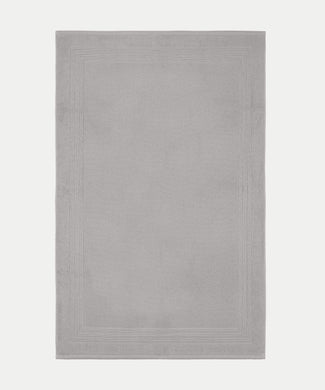 Badematte 70x110 cm | Silbergrau