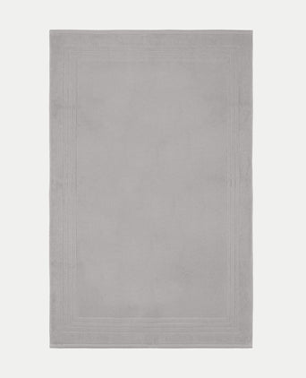 Badematte 70x110 cm | Silbergrau