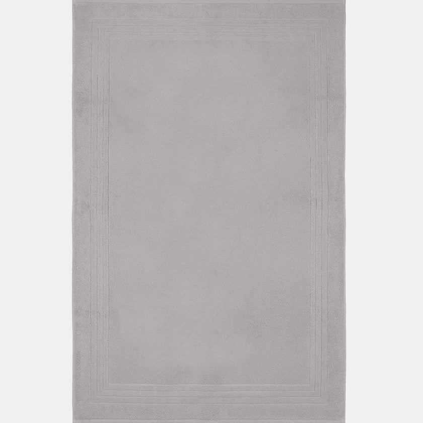 Badematte 70x110 cm | Silbergrau