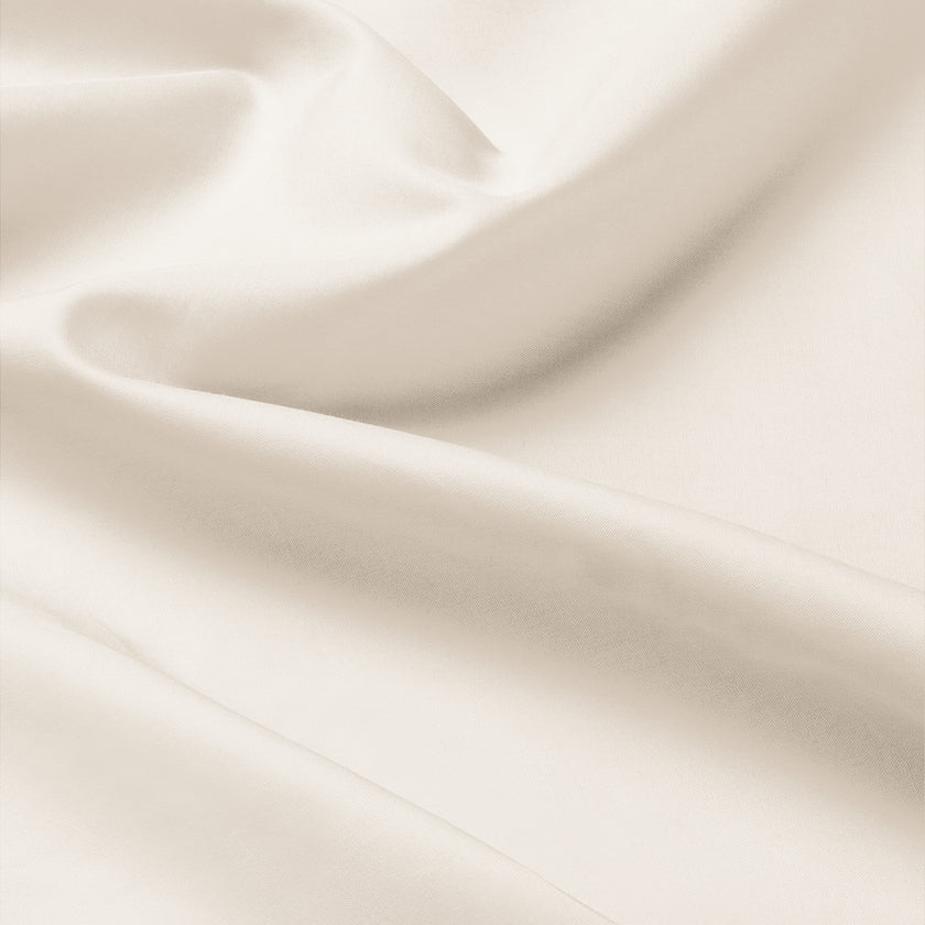 Bettbezug-Set & Spannbettlaken Perkal Chalk White