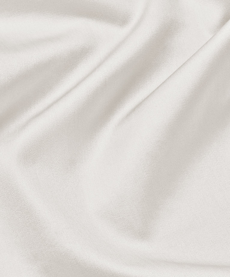 Bettbezug-Set & Spannbettlaken ägyptische Baumwolle Satin | Cream