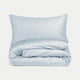 Bettbezug-Set & Spannbettlaken Satin Pastel Blue