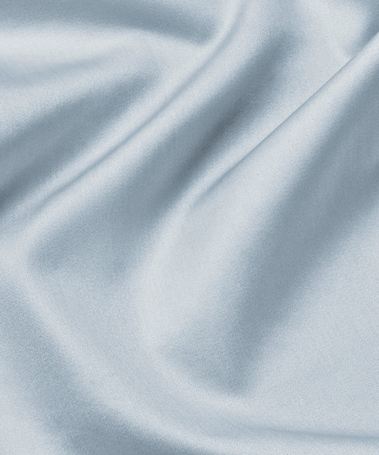 Bettbezug-Set & Spannbettlaken Satin Pastel Blue
