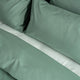 Bettbezug-Set ägyptische Baumwolle Satin 400TC | Sage Green