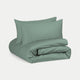 Bettbezug-Set ägyptische Baumwolle Satin 400TC | Sage Green