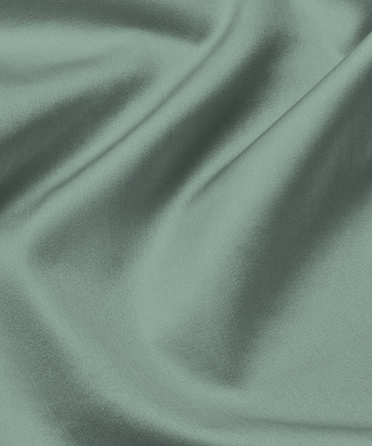 Kissenbezug ägyptische Baumwolle 400TC Satin | Sage green