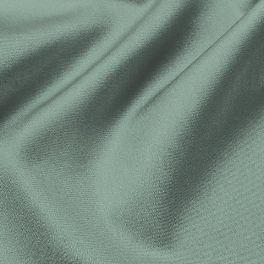 Set von 2 Kissenbezügen ägyptische Baumwolle 400TC Satin | Sage green