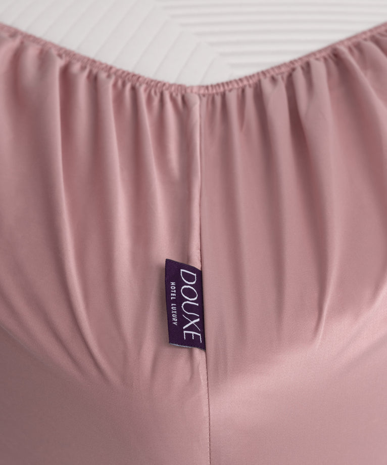 Bettbezug-Set & Spannbettlaken ägyptische Baumwolle Satin | blush pink