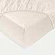 Bettbezug-Set & Spannbettlaken ägyptische Baumwolle Satin | Cream