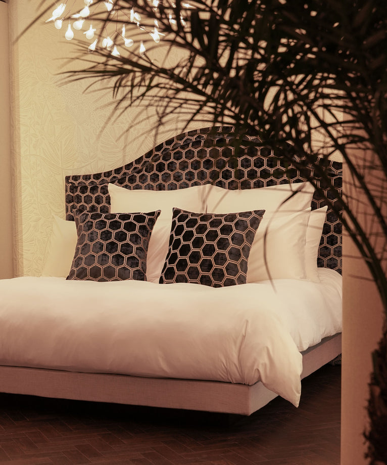 Kopfteil Hotel Pulitzer Beige