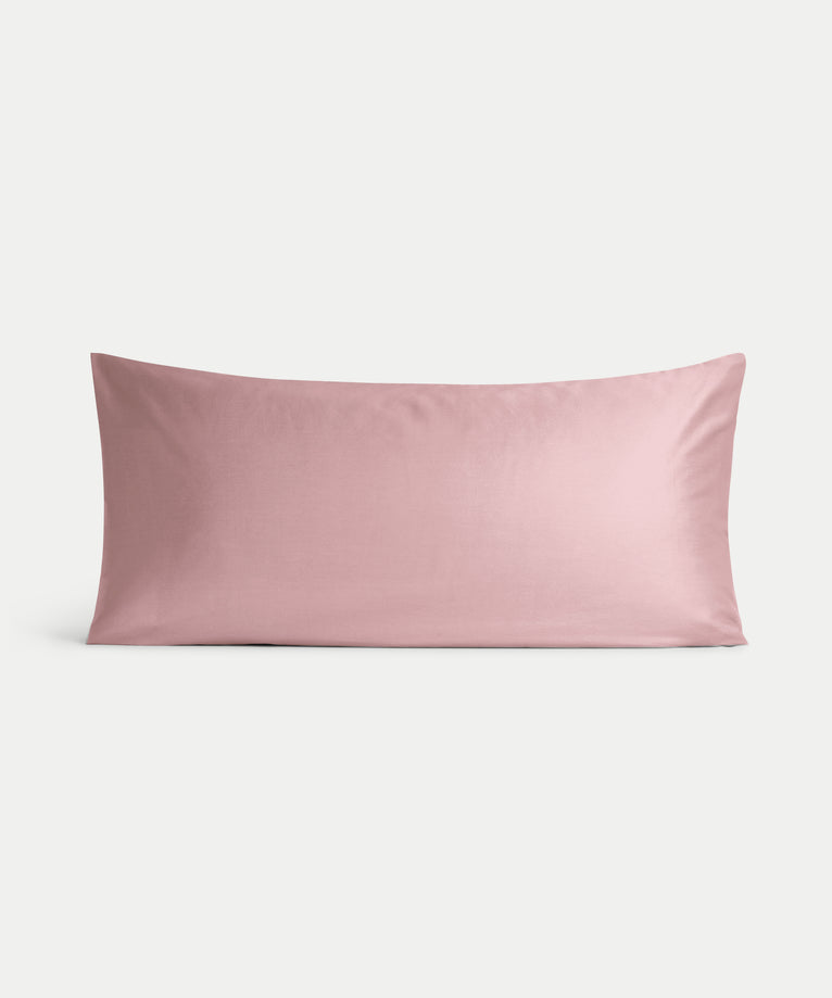 Kinder-Kissenbezug ägyptische Baumwolle 400TC Satin blush pink - Petit Hôtel