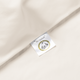 Kinder-Kissenbezug ägyptische Baumwolle 400TC Perkal Chalk White - Petit Hôtel