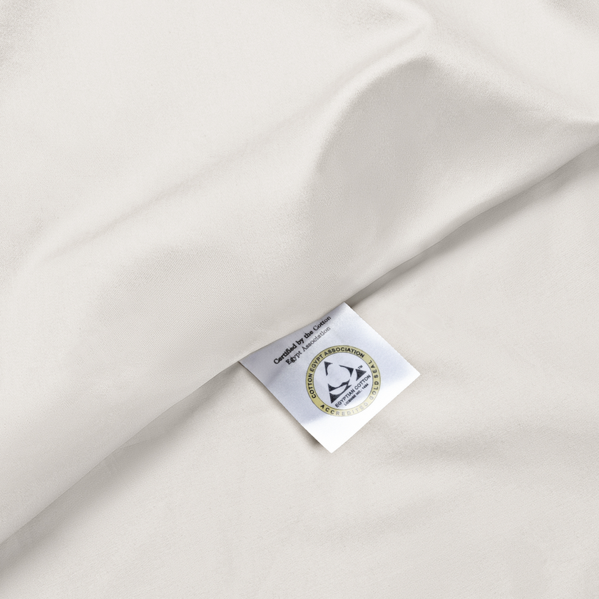 Kissenbezug ägyptische Baumwolle 400TC Satin | Cream