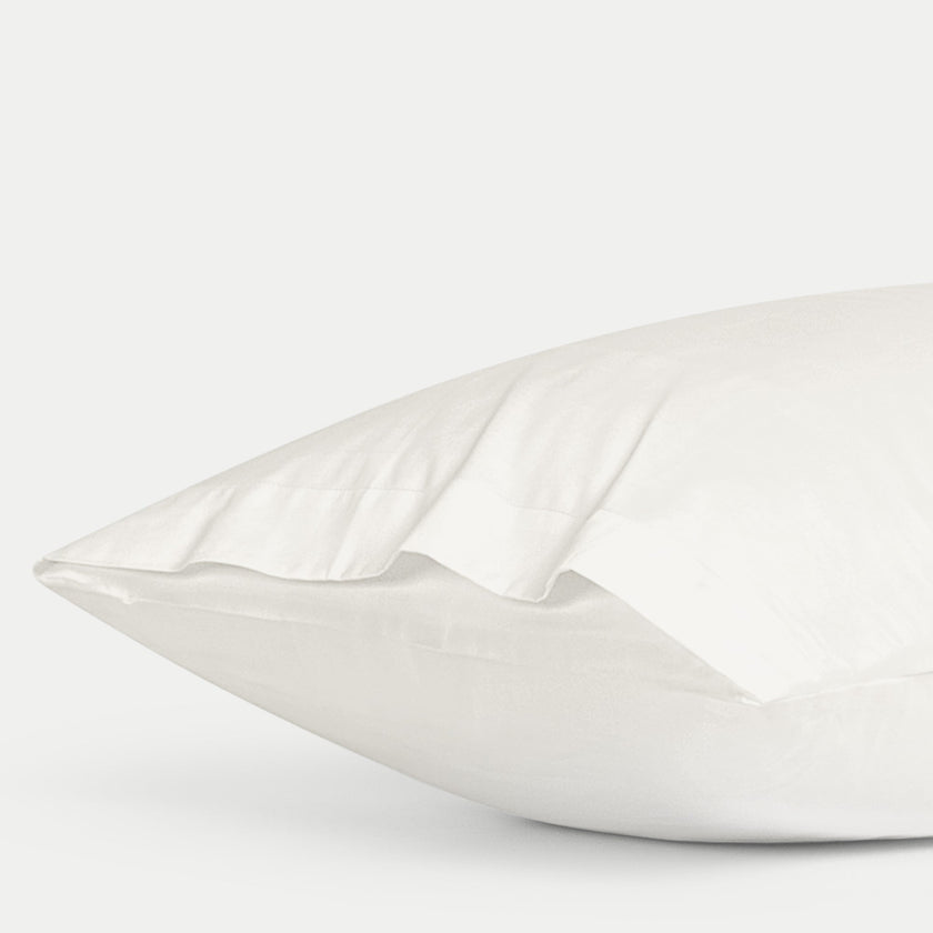 2er-Set Kissenbezüge ägyptische Baumwolle 400TC Satin | Cream