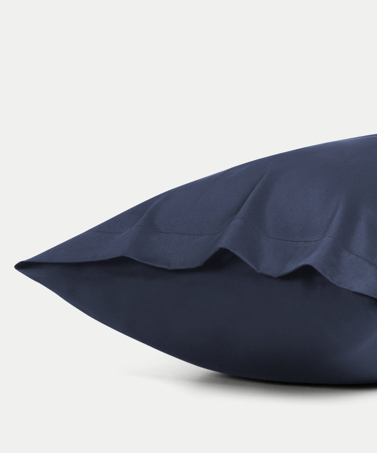 Bettbezug-Set & Spannbettlaken Satin Harbour Blue