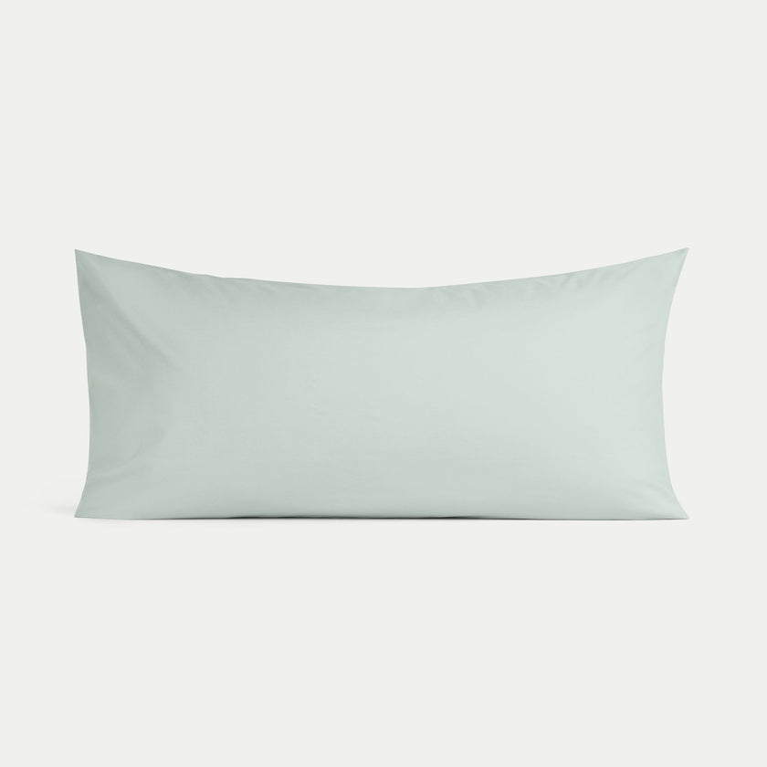 Kinderkissenbezug ägyptische Baumwolle 400TC Perkal Pastel Green - Petit Hôtel