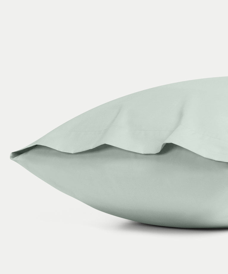 Kissenbezug ägyptische Baumwolle 400TC Perkal | Pastel Green