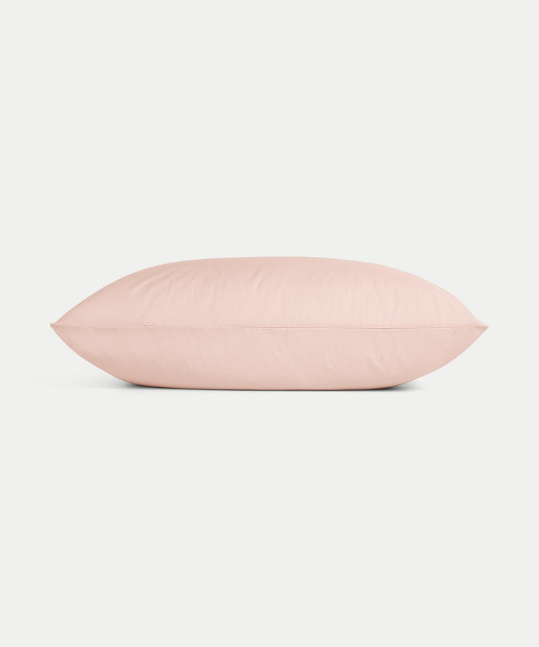 Set von 2 Kissenbezügen ägyptische Baumwolle Perkal 400TC | blush pink