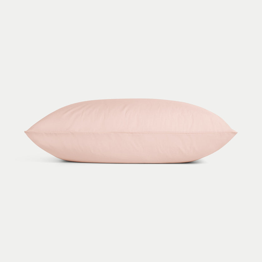 Set von 2 Kissenbezügen ägyptische Baumwolle Perkal 400TC | blush pink