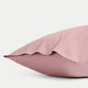 Kinder-Kissenbezug ägyptische Baumwolle 400TC Satin blush pink - Petit Hôtel