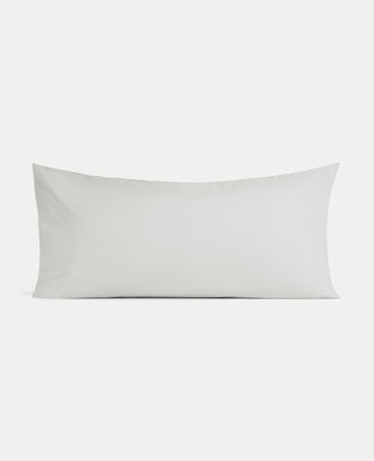 Kinder-Kissenbezug ägyptische Baumwolle 400TC Perkal Silver Grey - Petit Hôtel