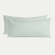Set aus 2 Kissenbezügen ägyptische Baumwolle 400TC Perkal | Pastel Green