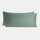 Set von 2 Kissenbezügen ägyptische Baumwolle 400TC Satin | Sage green