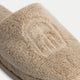 Bademantel und Hausschuhe Geschenkset | Latte