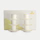 18-teiliges Tokyo Design Studio Espressoset – Nippon White Gold Rim