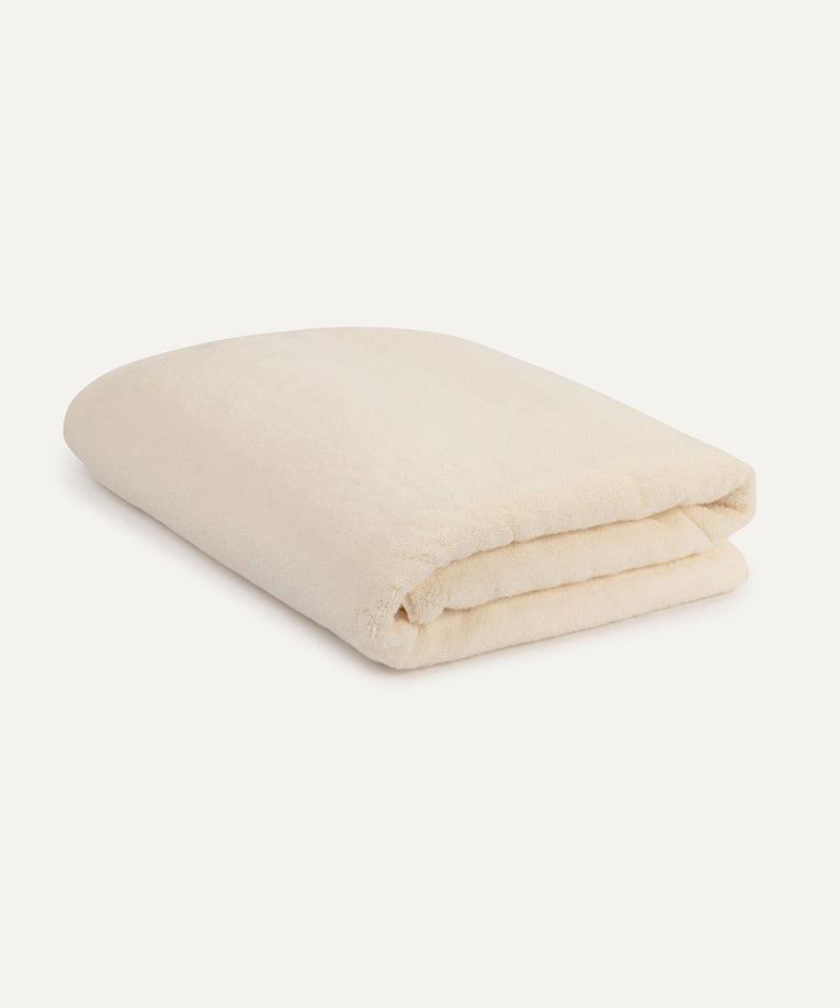 Handtuch Zero-Twist Baumwolle 100x180 cm | Cream