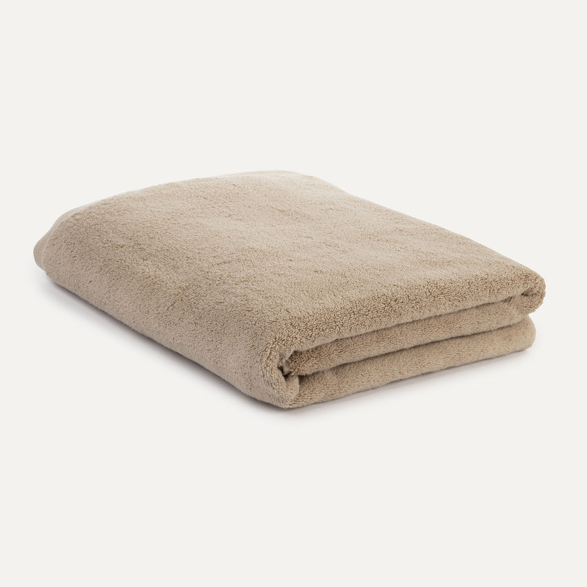 Zero-Twist Baumwollhandtuch 100x180 cm | Latte