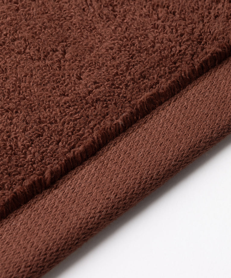 Gästehandtuch Zero-Twist Baumwolle 30x30 cm (4 Stk.) | Chestnut