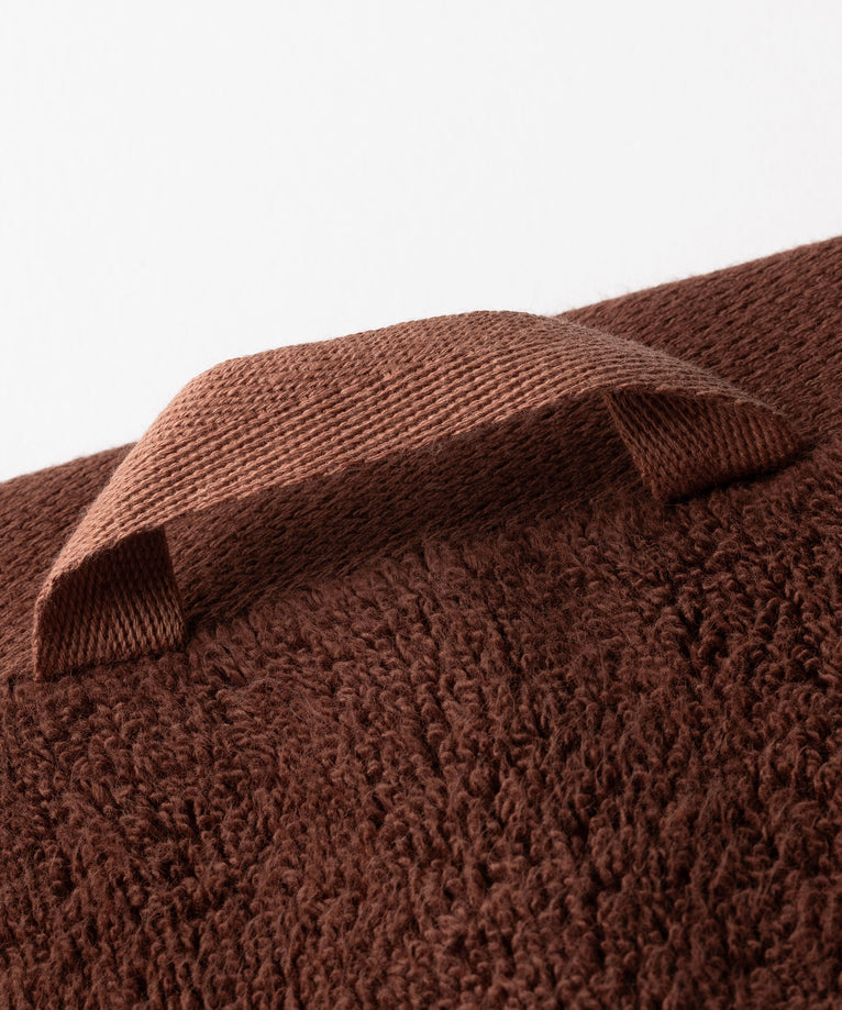 Gästehandtuch Zero-Twist-Baumwolle 40x60 cm (2 Stk.) | Chestnut