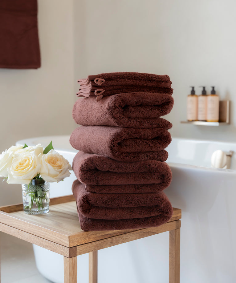 Handtuchset Deluxe (8-tlg.) | Chestnut
