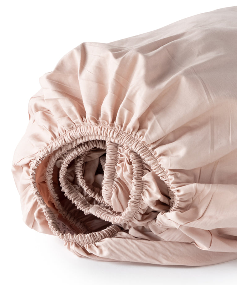 Bettbezug-Set & Spannbettlaken Perkal Blush Pink
