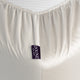 Spannbettlaken ägyptische Baumwolle Satin 400TC | Cream