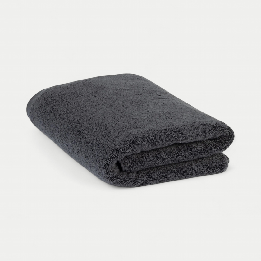 Handtuch Zero-Twist Baumwolle 70x140 cm | Anthrazit