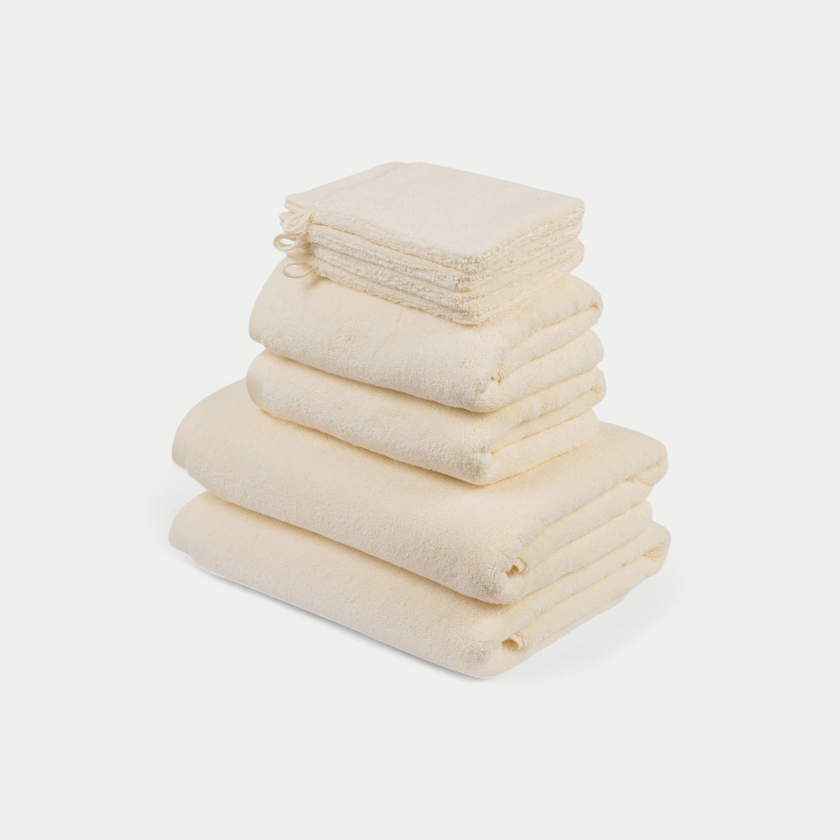 Handtuchset Deluxe (8-tlg.) | Cream