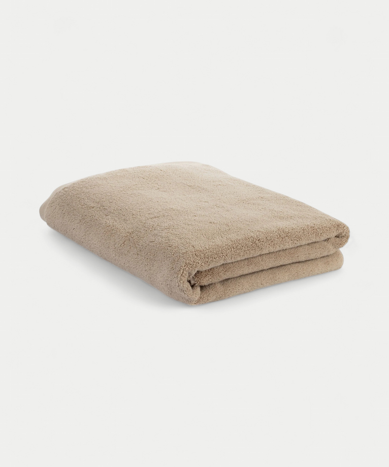 Handtuch Zero-Twist Baumwolle 100x150 cm | Latte