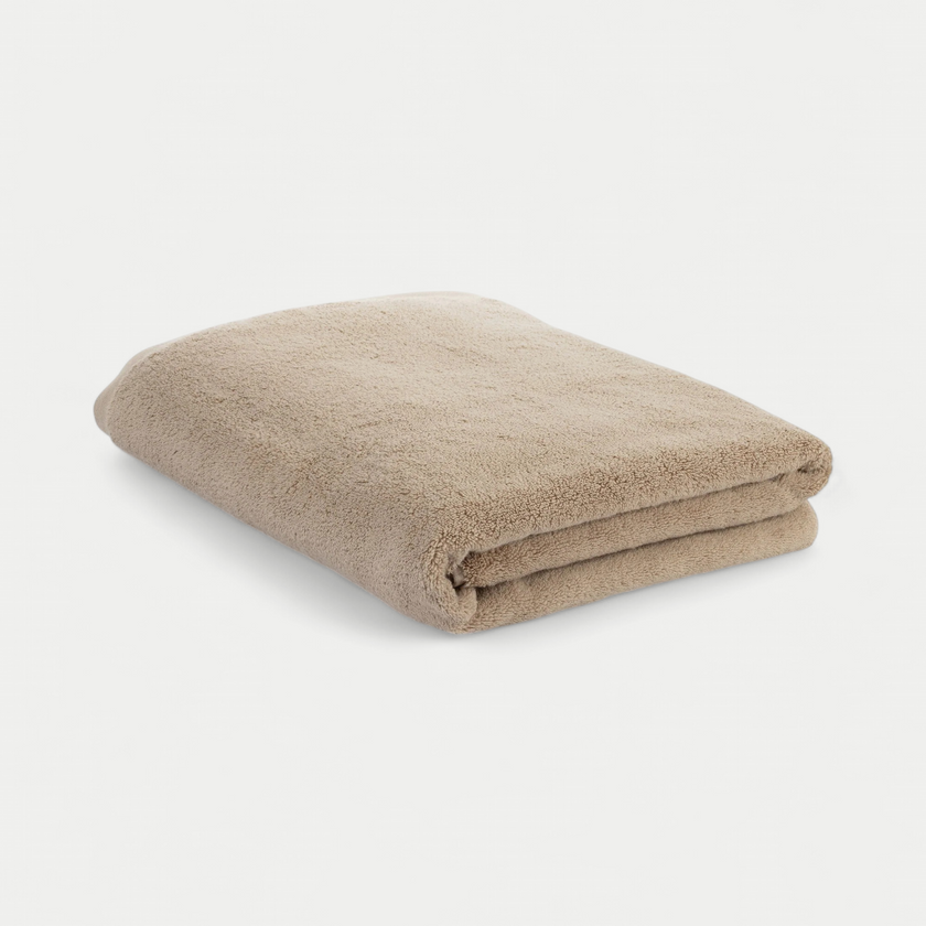 Handtuch Zero-Twist Baumwolle 100x150 cm | Latte