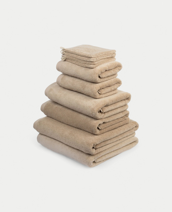 Handtuch-Set Spa Komplett (10-tlg.) | Latte