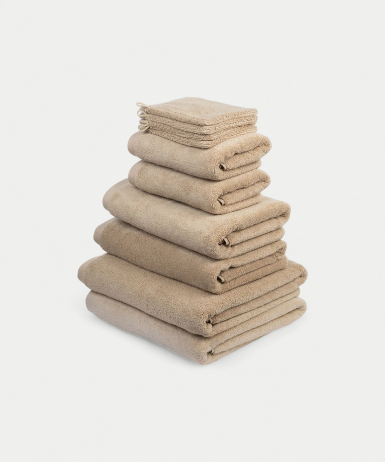 Handtuch-Set Spa Komplett (10-tlg.) | Latte