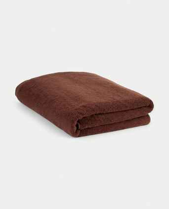 Handtuch Zero-Twist Baumwolle 100x150 cm | Chestnut