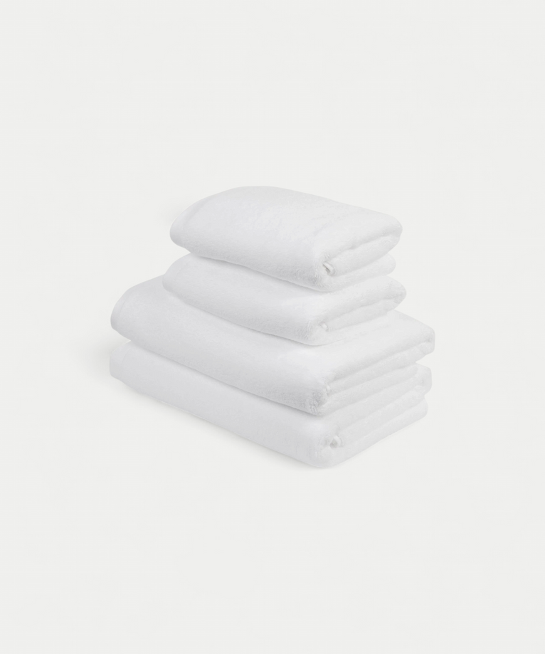 Handtuchset Essential (4-tlg.) | Weiß