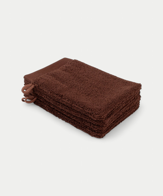 Waschhandschuh Chestnut 16x21 cm | 4 Stück