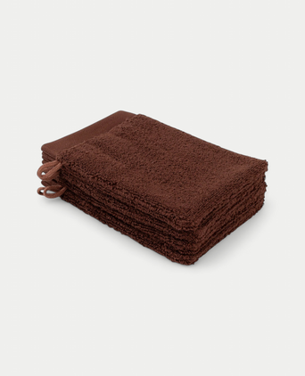 Waschhandschuh Chestnut 16x21 cm | 4 Stück