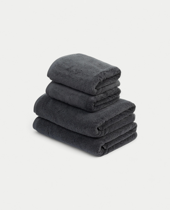 Handtuchset Essential (4-tlg.) | Anthrazit