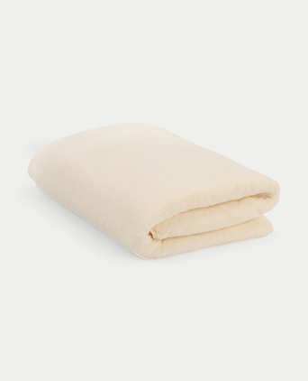 Zero-Twist-Handtuch aus Baumwolle 70x140 cm | Cream