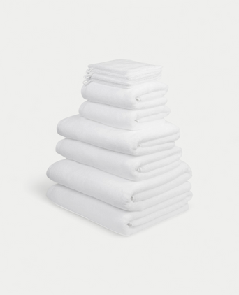 Handtuchset Spa Komplett (10-tlg.) | Weiß