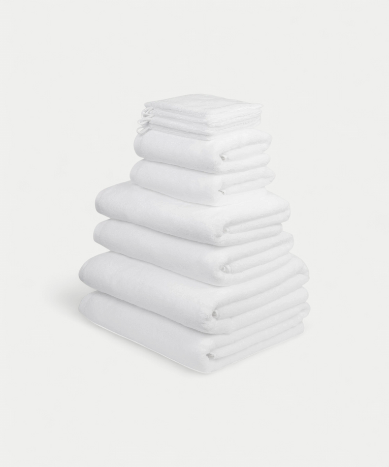 Handtuchset Spa Komplett (10-tlg.) | Weiß